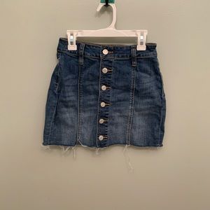 Denim Mini Skirt